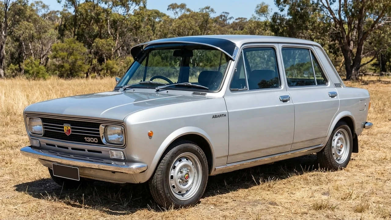 Abarth 428 Windscreen Sunvisor - 1