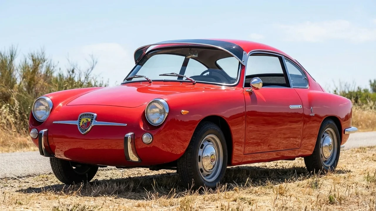 Abarth 428 Windscreen Sunvisor - 1