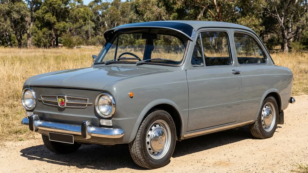 Abarth 428 Windscreen Sunvisor - 1