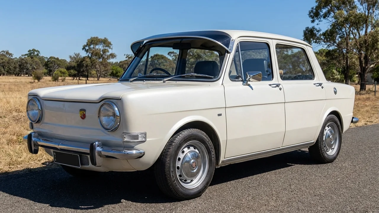 Abarth 428 Windscreen Sunvisor - 1