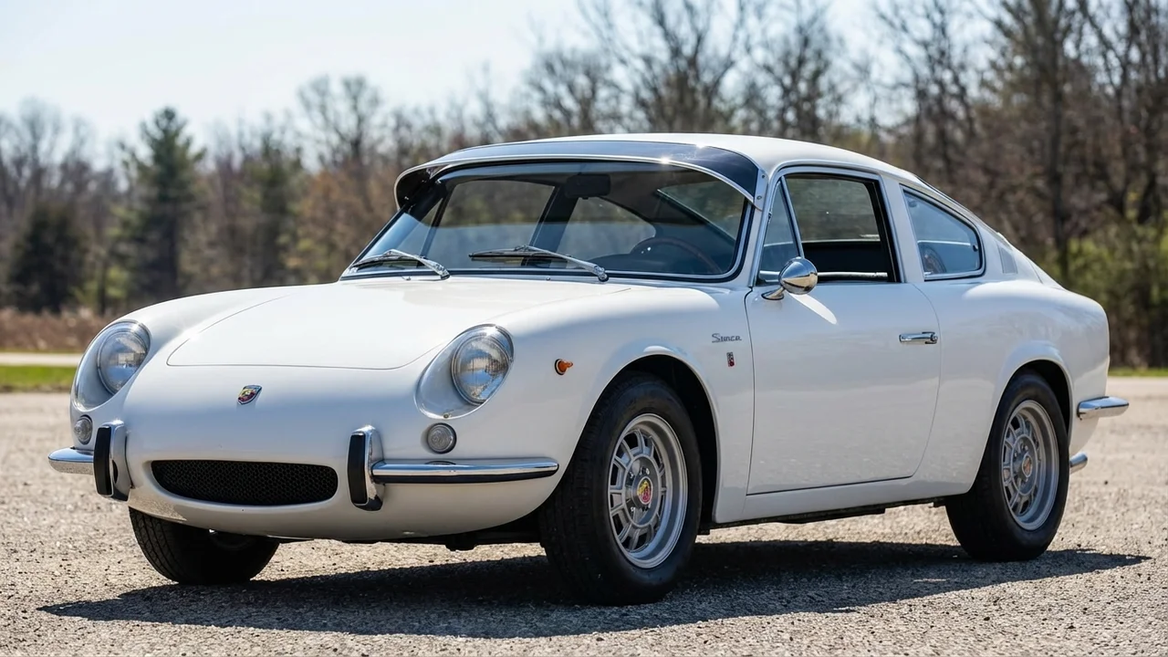 Abarth-Simca 428 Windscreen Sunvisor - 1