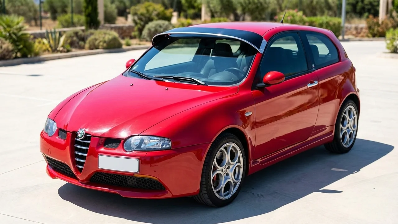 Alfa Romeo 428 Windscreen Sunvisor - 1