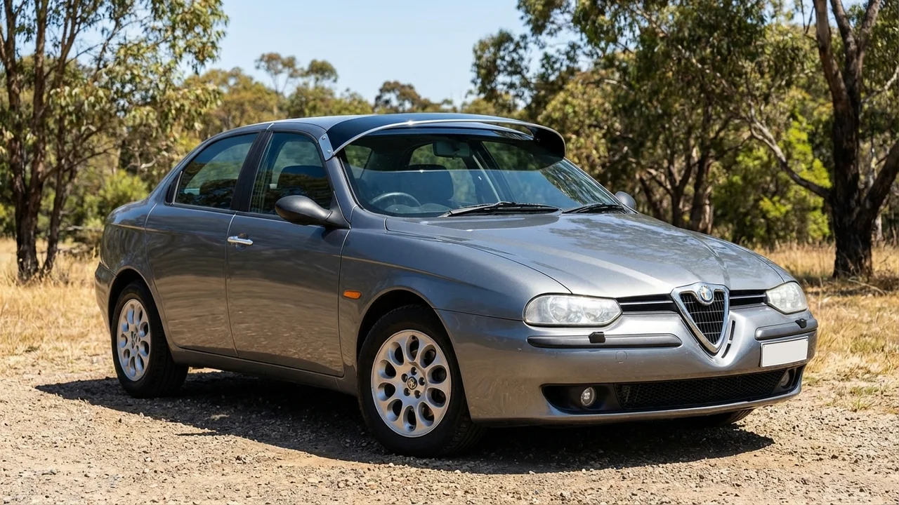 Alfa Romeo 428 Windscreen Sunvisor - 1