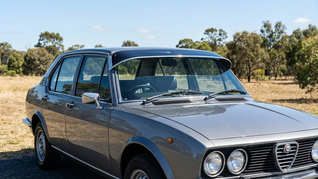 Alfa Romeo 428 Windscreen Sunvisor - 1