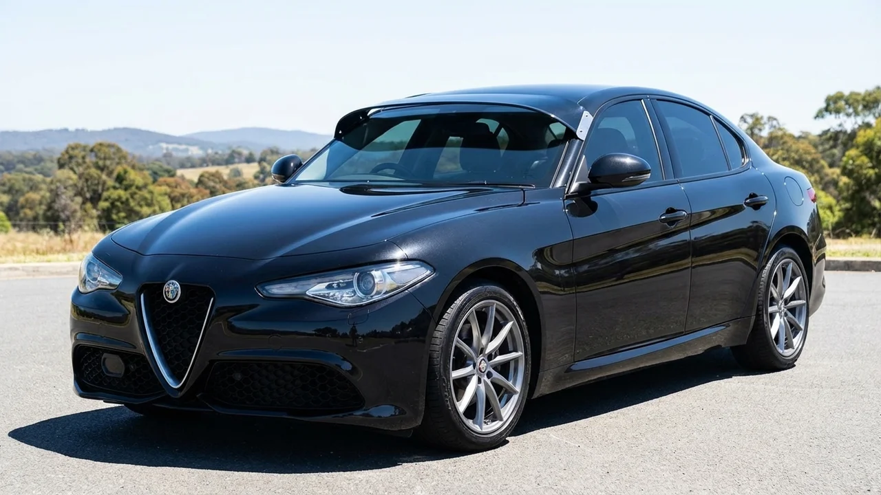 Alfa Romeo 428 Windscreen Sunvisor - 1