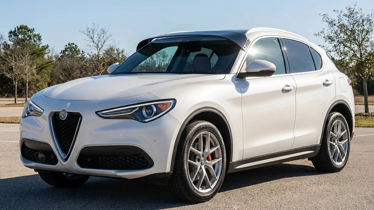 Alfa Romeo 428 Windscreen Sunvisor - 1