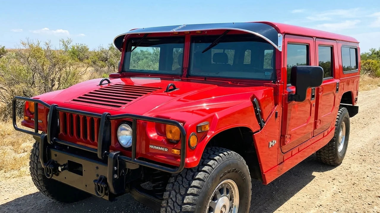 AM General Hummer H1 Windscreen Sunvisor - 1