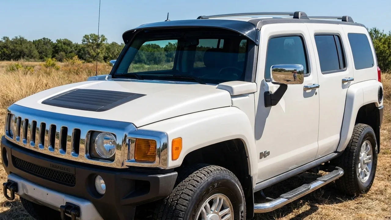 AM General Hummer H3 Windscreen Sunvisor - 1