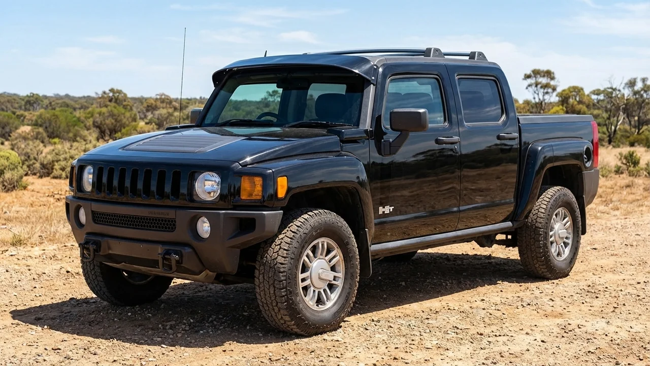 AM General Hummer H3T Windscreen Sunvisor - 1