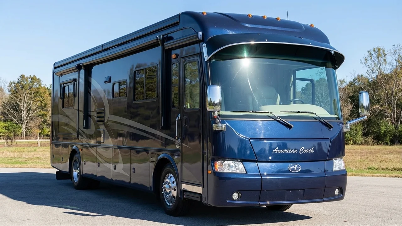 American Coach 428 Windscreen Sunvisor - 1