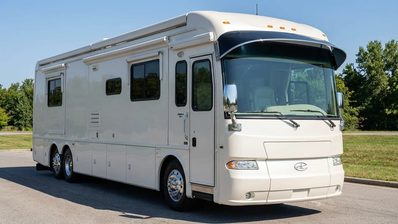 American Coach 428 Windscreen Sunvisor - 1