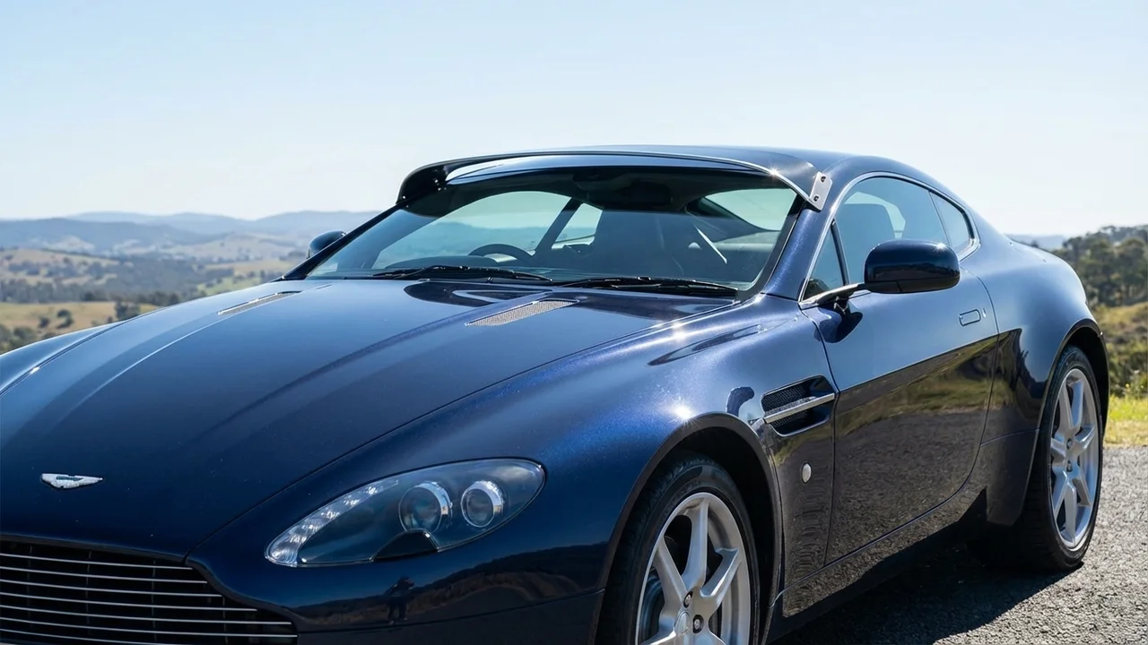 Aston Martin 428 Windscreen Sunvisor - 1