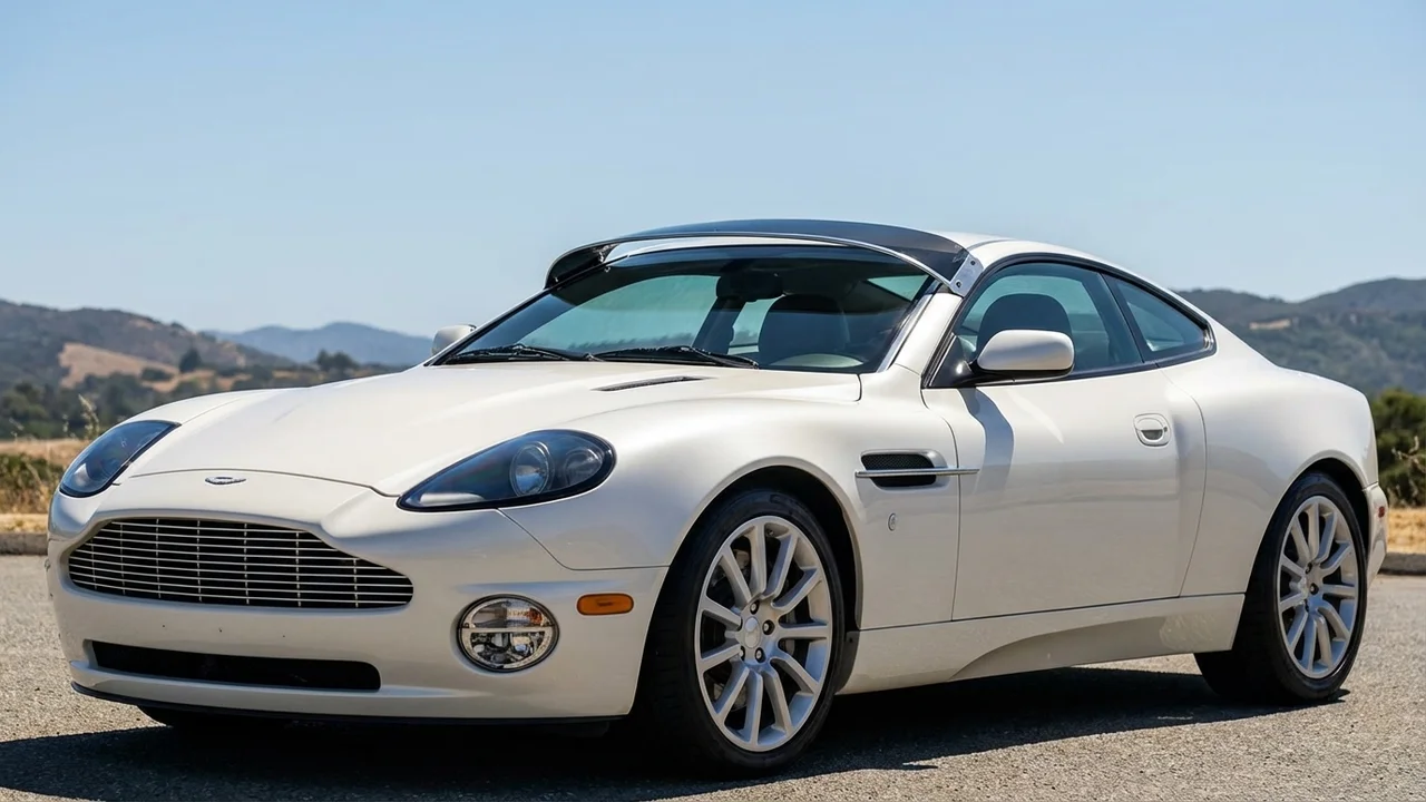 Aston Martin 428 Windscreen Sunvisor - 1