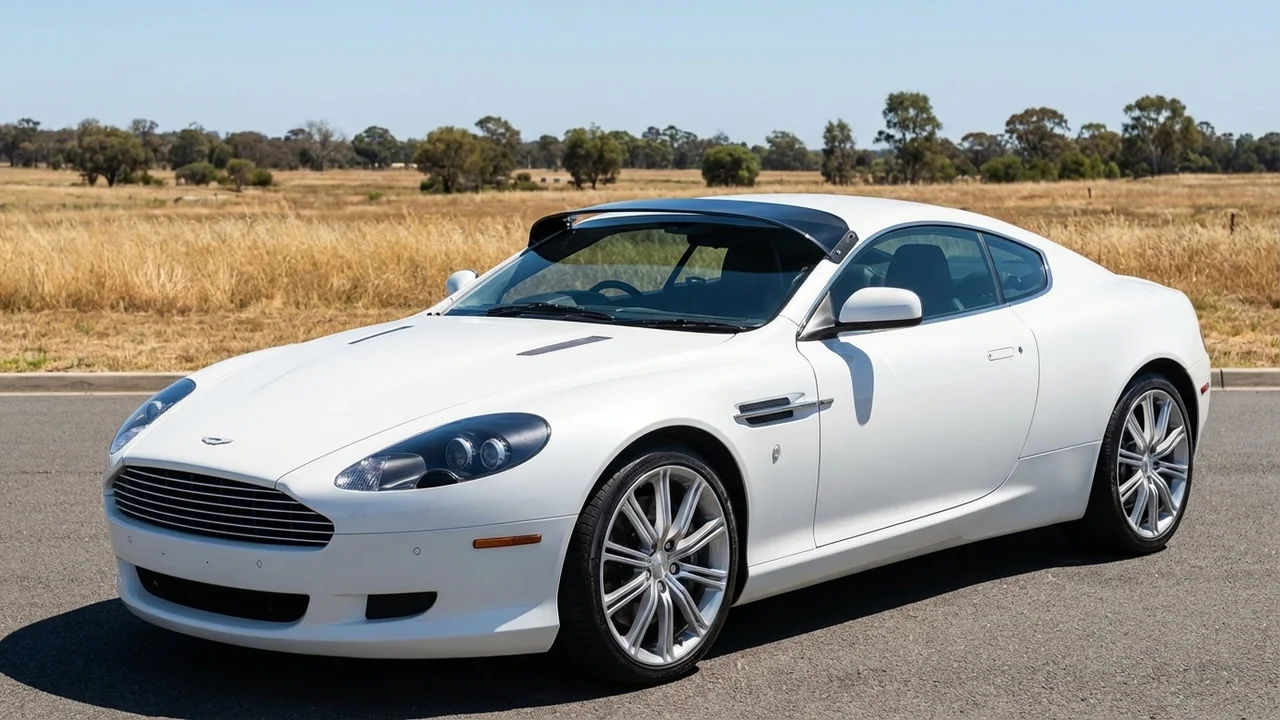 Aston Martin 428 Windscreen Sunvisor - 1