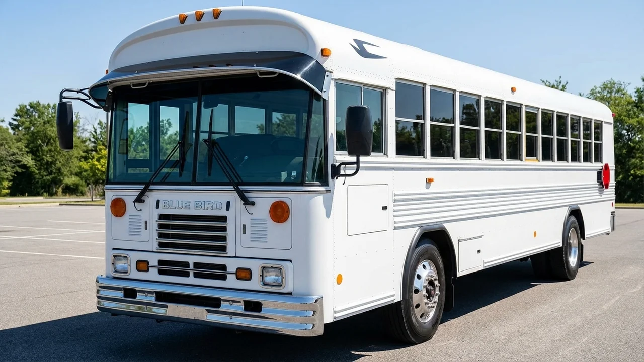 Blue Bird 428 Windscreen Sunvisor - 1