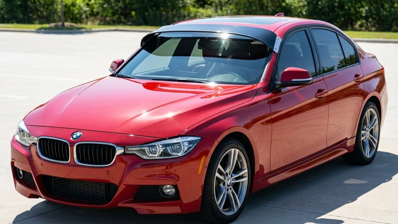 BMW 428 Windscreen Sunvisor - 1