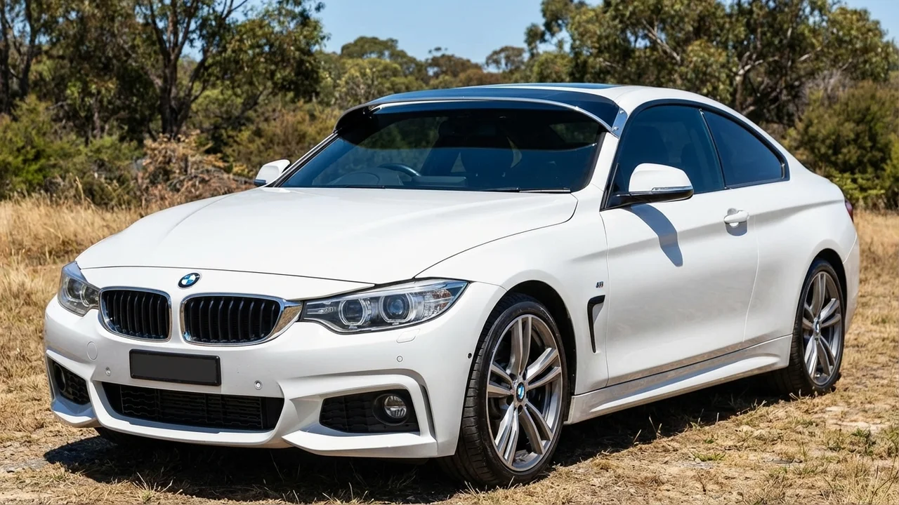 BMW 428 Windscreen Sunvisor - 1