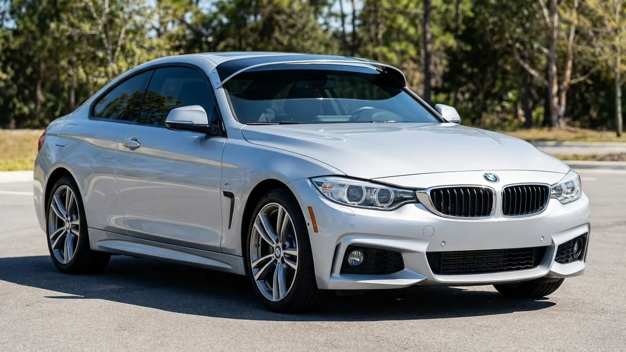 BMW 428 Windscreen Sunvisor - 1