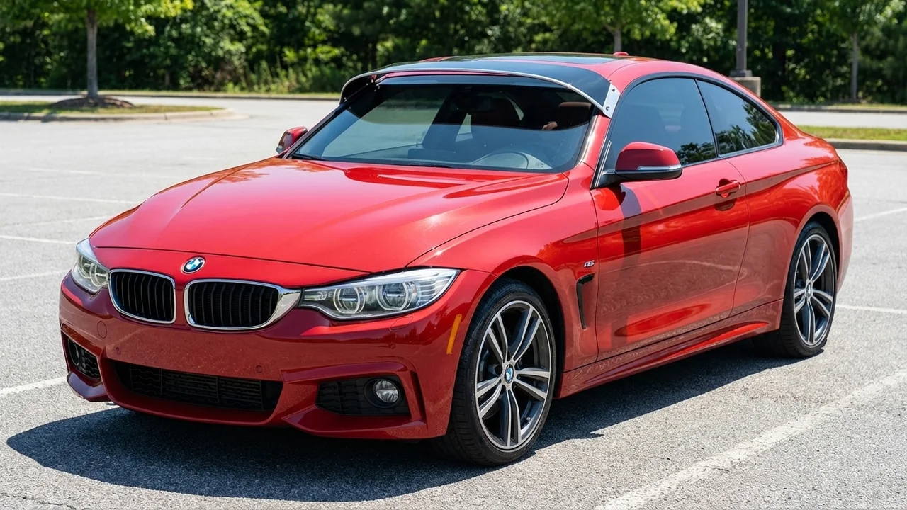 BMW 428 Windscreen Sunvisor - 1