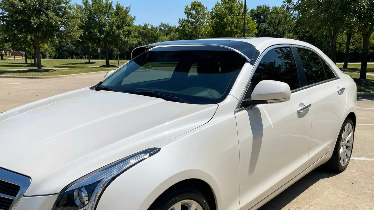 Cadillac 428 Windscreen Sunvisor - 1