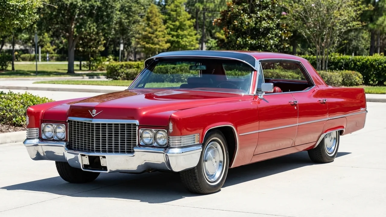 Cadillac Fleetwood Irok Windscreen Sunvisor - 1