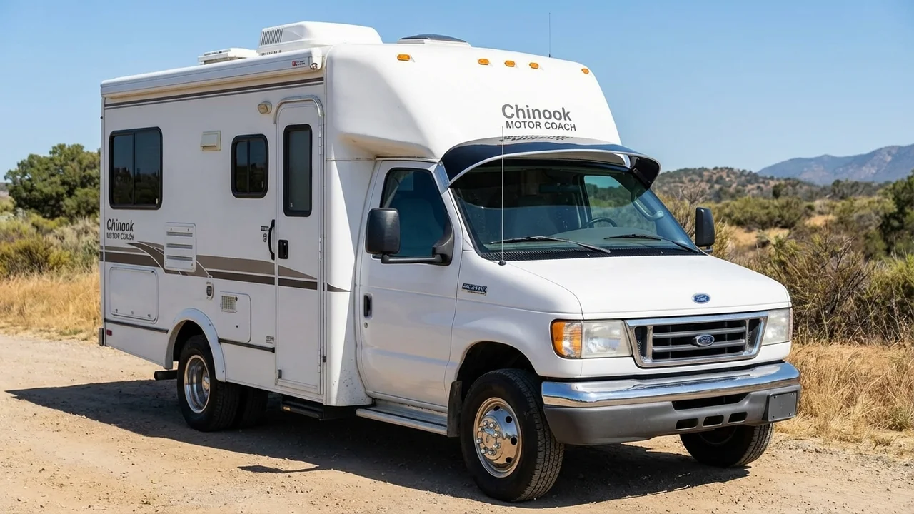 Chinook Motor Coach 428 Windscreen Sunvisor - 1