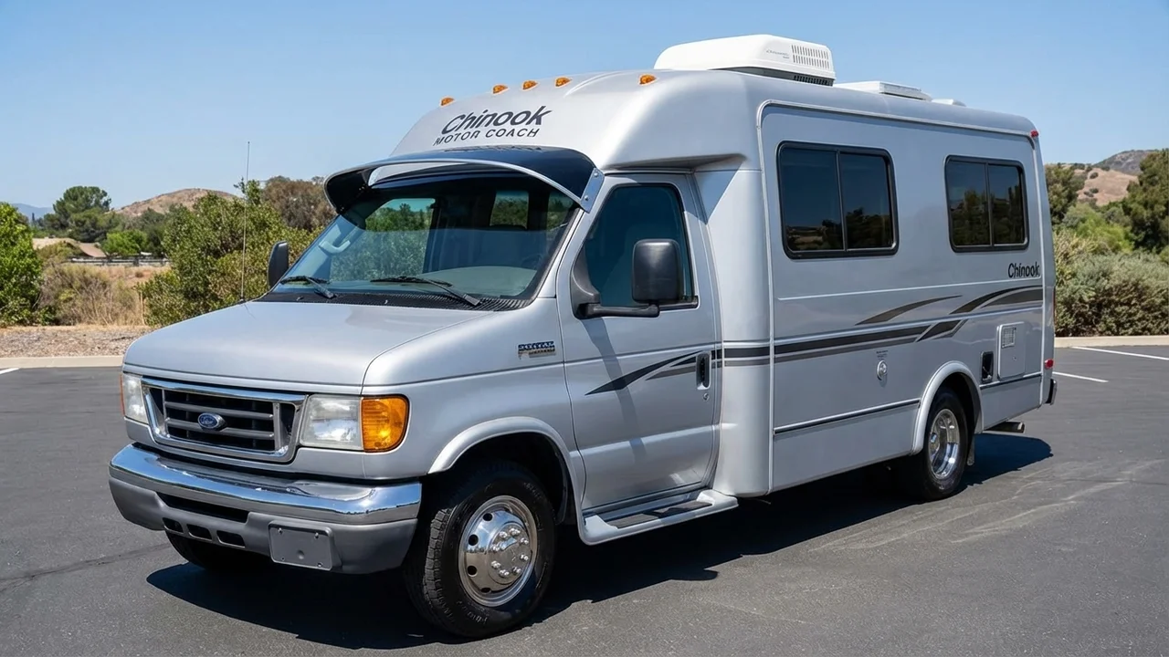 Chinook Motor Coach 428 Windscreen Sunvisor - 1