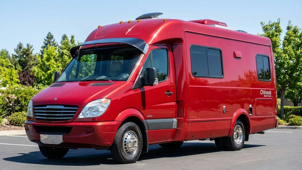 Chinook Motor Coach 428 Windscreen Sunvisor - 1