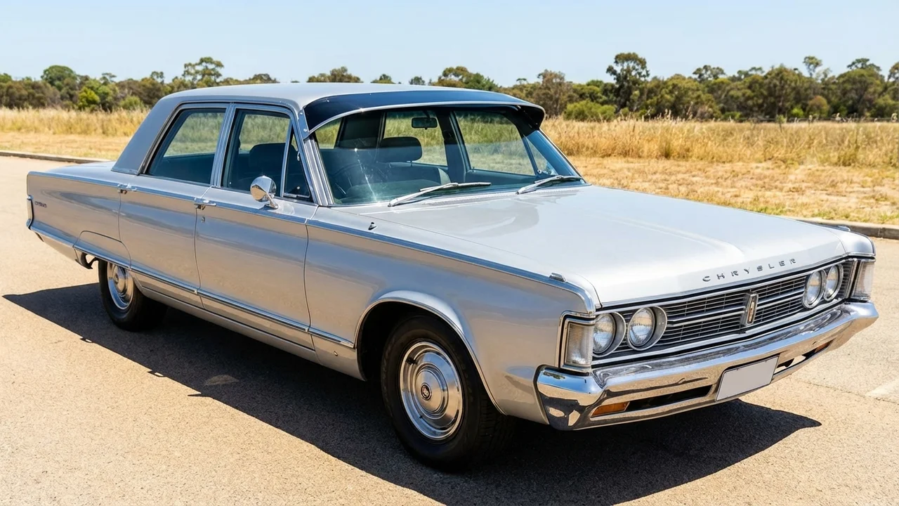 Chrysler 428 Windscreen Sunvisor - 1