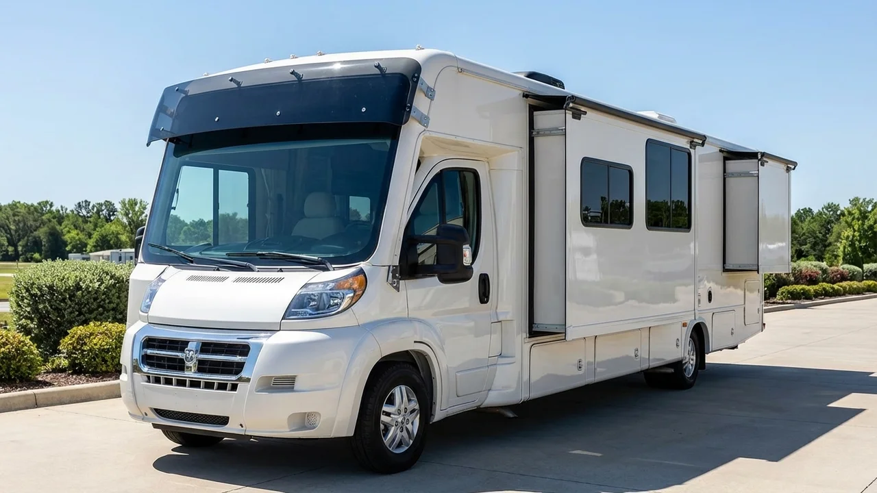 Coachmen 428 Windscreen Sunvisor - 1