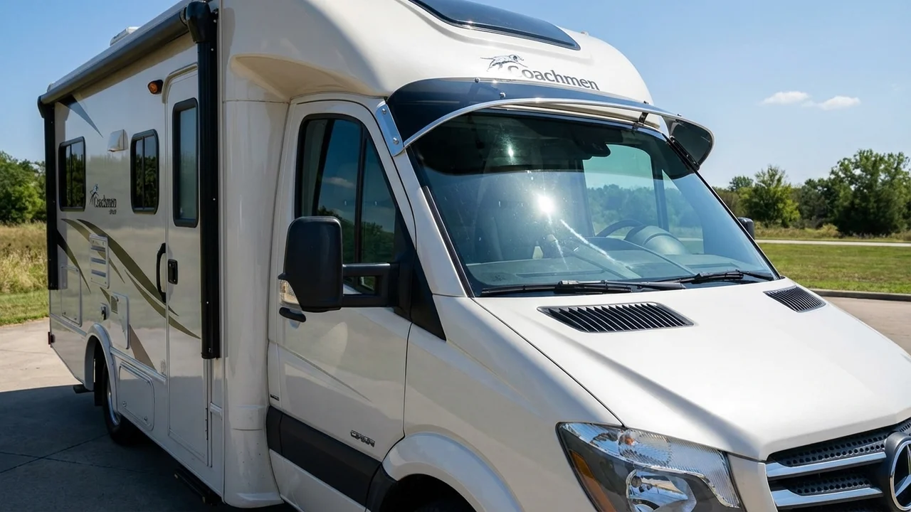 Coachmen 428 Windscreen Sunvisor - 1