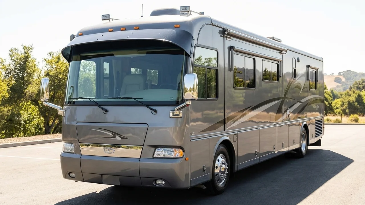 Country Coach Motorhome 428 Windscreen Sunvisor - 1