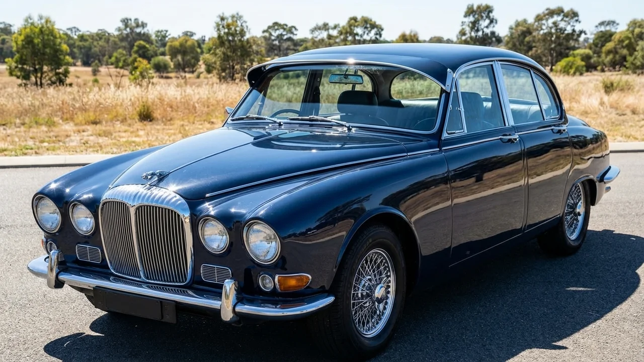 Daimler 428 Windscreen Sunvisor - 1