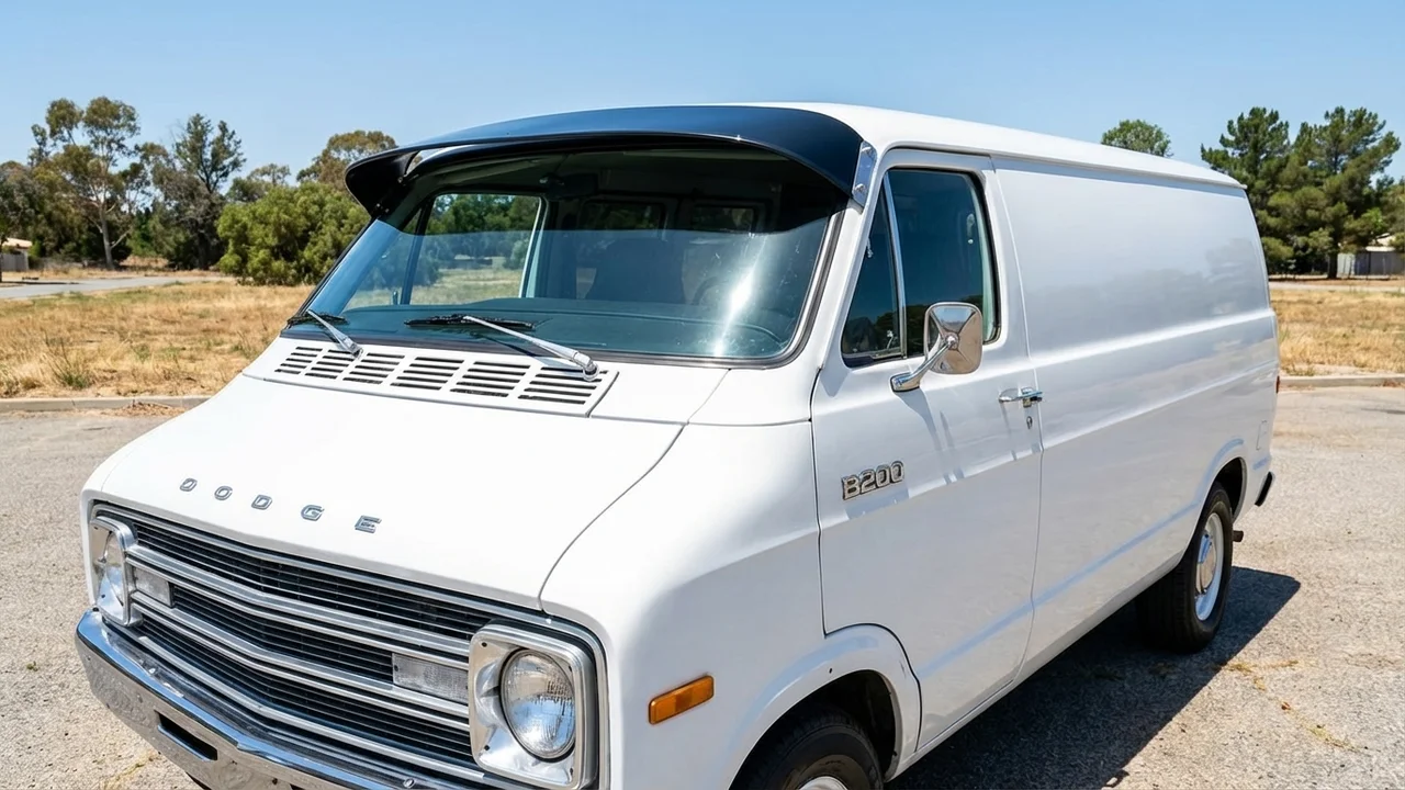 Dodge 428 Windscreen Sunvisor - 1