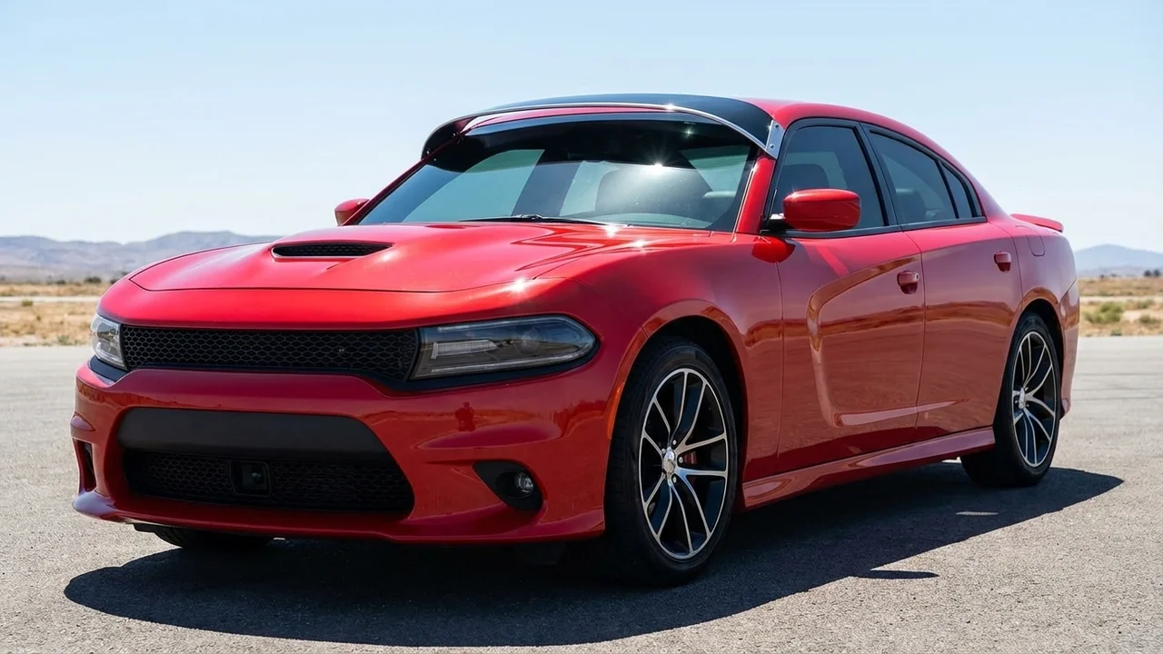 Dodge 428 Windscreen Sunvisor - 1