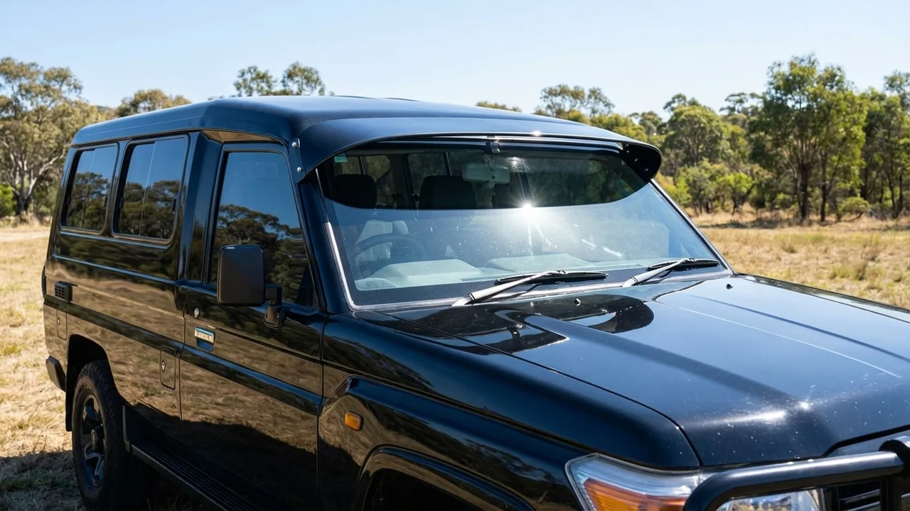 East to West 428 Windscreen Sunvisor - 1