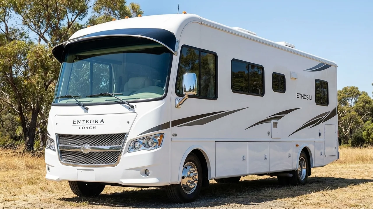 Entegra Coach 428 Windscreen Sunvisor - 1