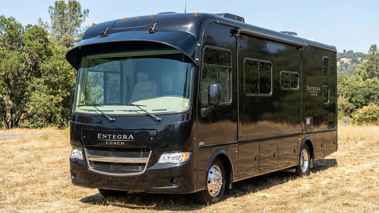 Entegra Coach 428 Windscreen Sunvisor - 1