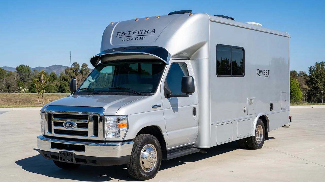 Entegra Coach 428 Windscreen Sunvisor - 1