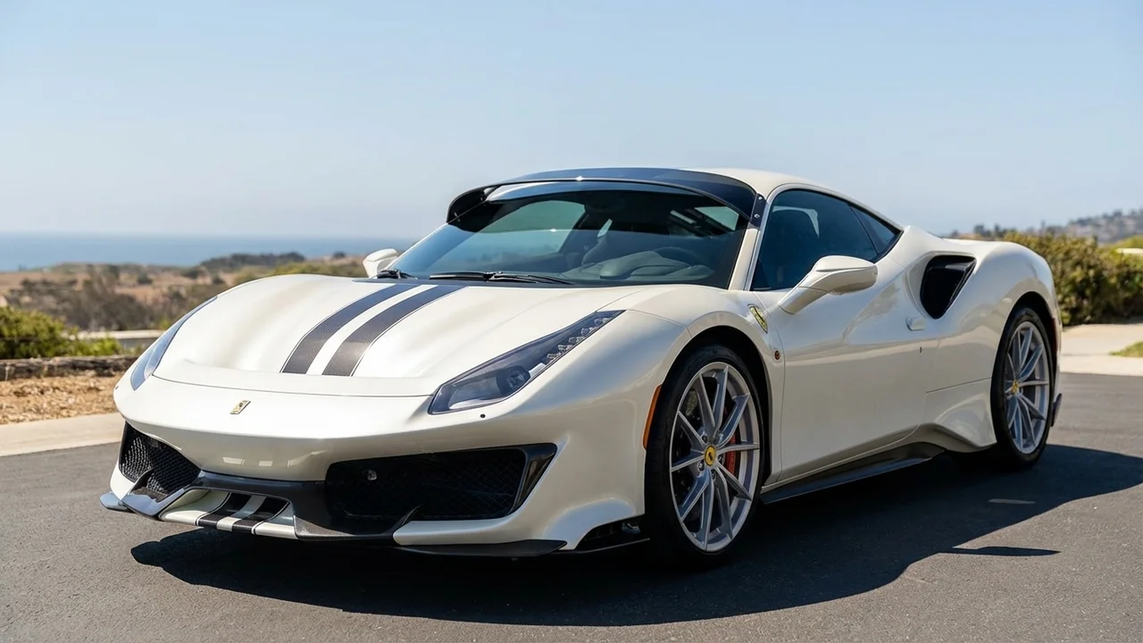 Ferrari 428 Windscreen Sunvisor - 1