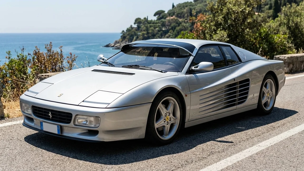 Ferrari 428 Windscreen Sunvisor - 1