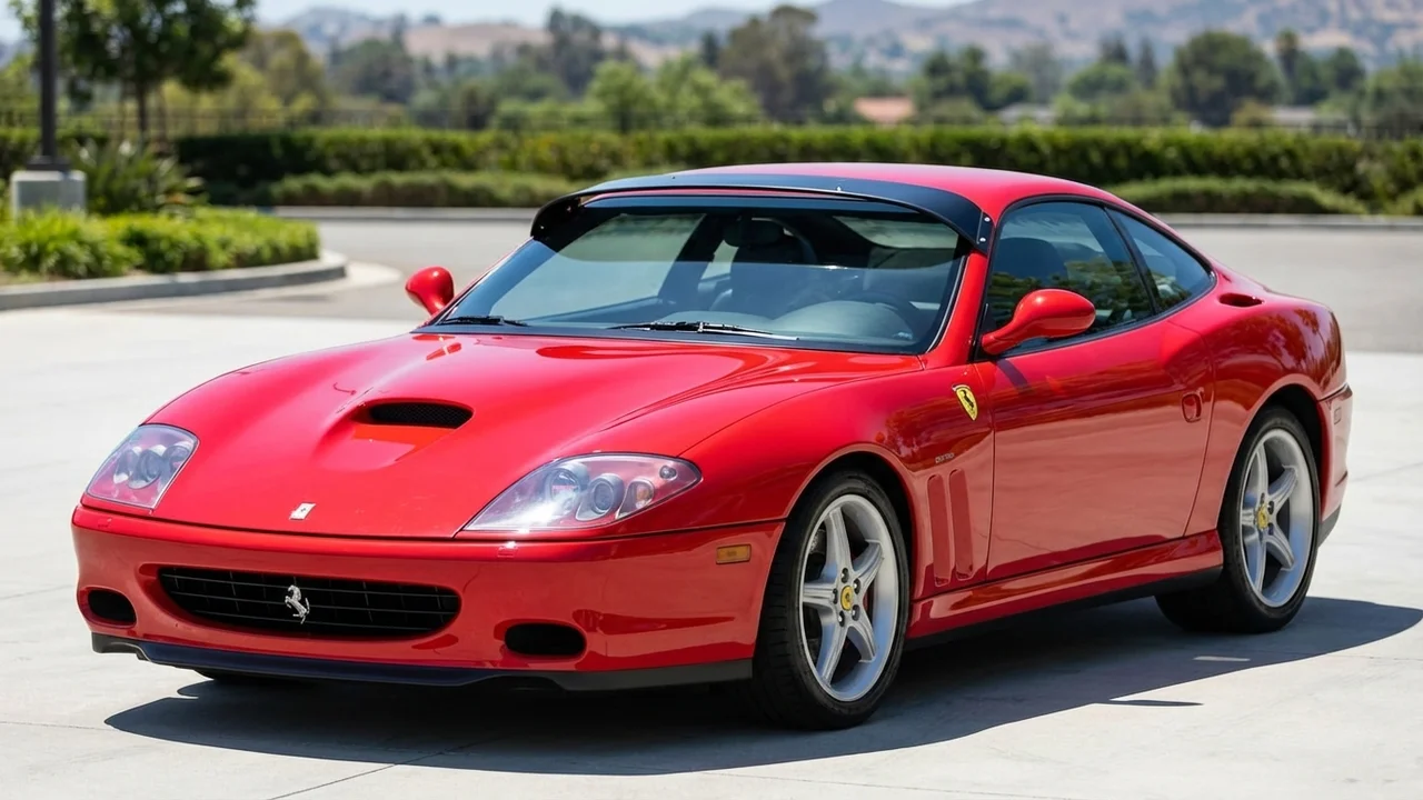 Ferrari 428 Windscreen Sunvisor - 1