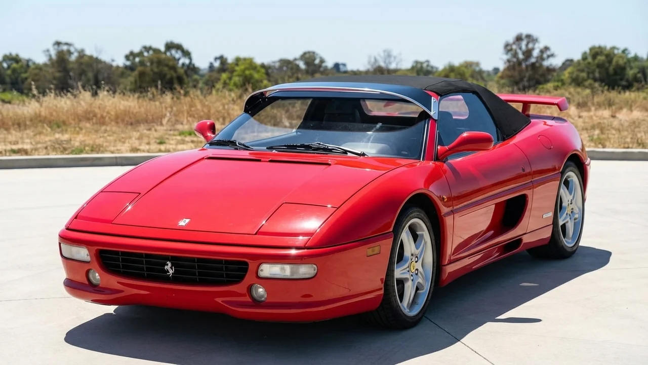 Ferrari 428 Windscreen Sunvisor - 1