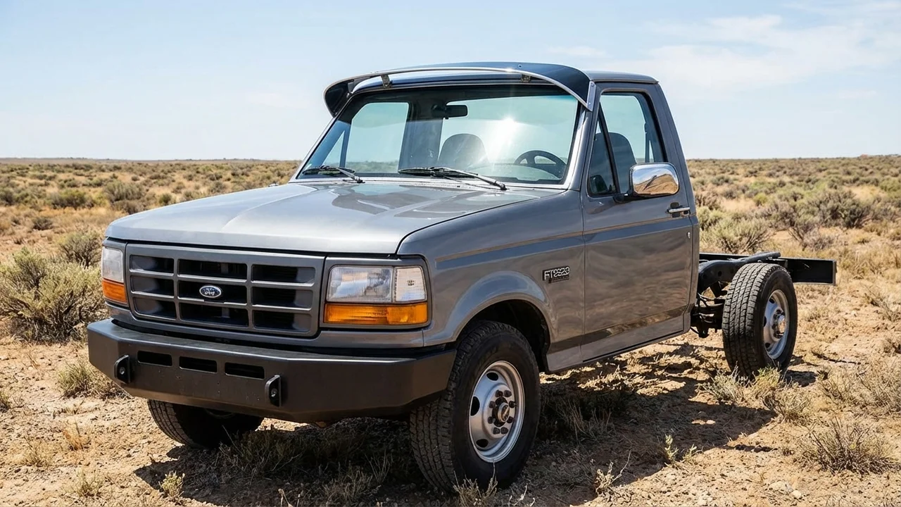 Ford 428 Windscreen Sunvisor - 1