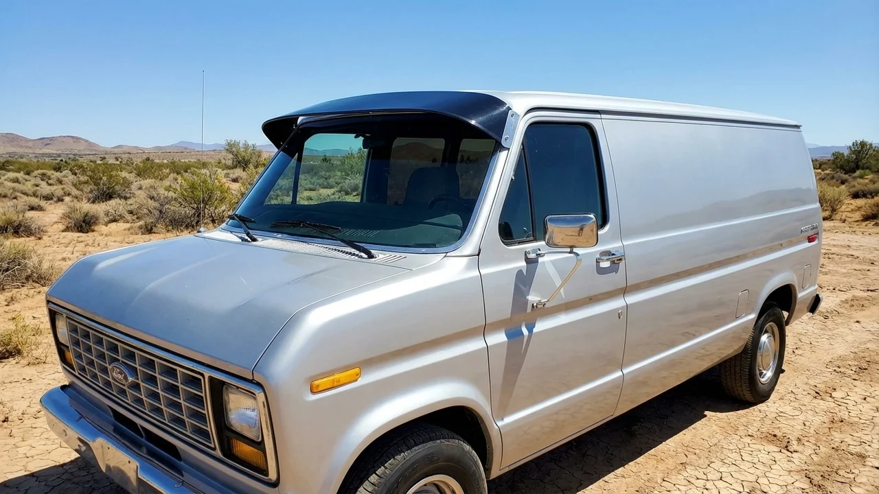 Ford 428 Windscreen Sunvisor - 1