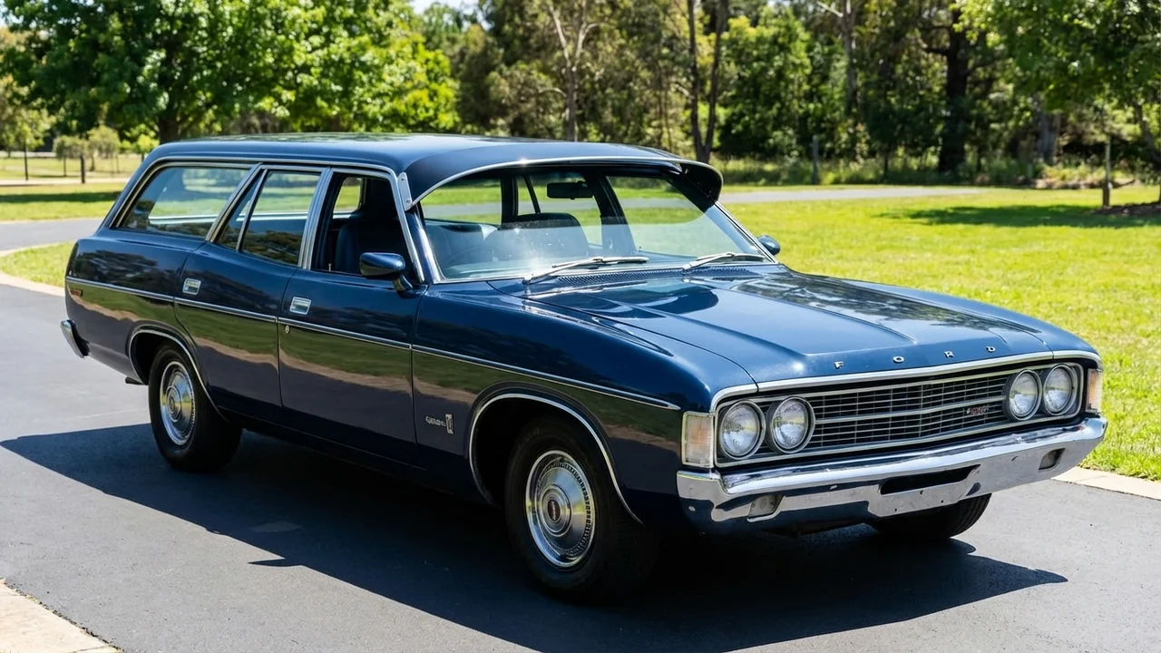 Ford 428 Windscreen Sunvisor - 1