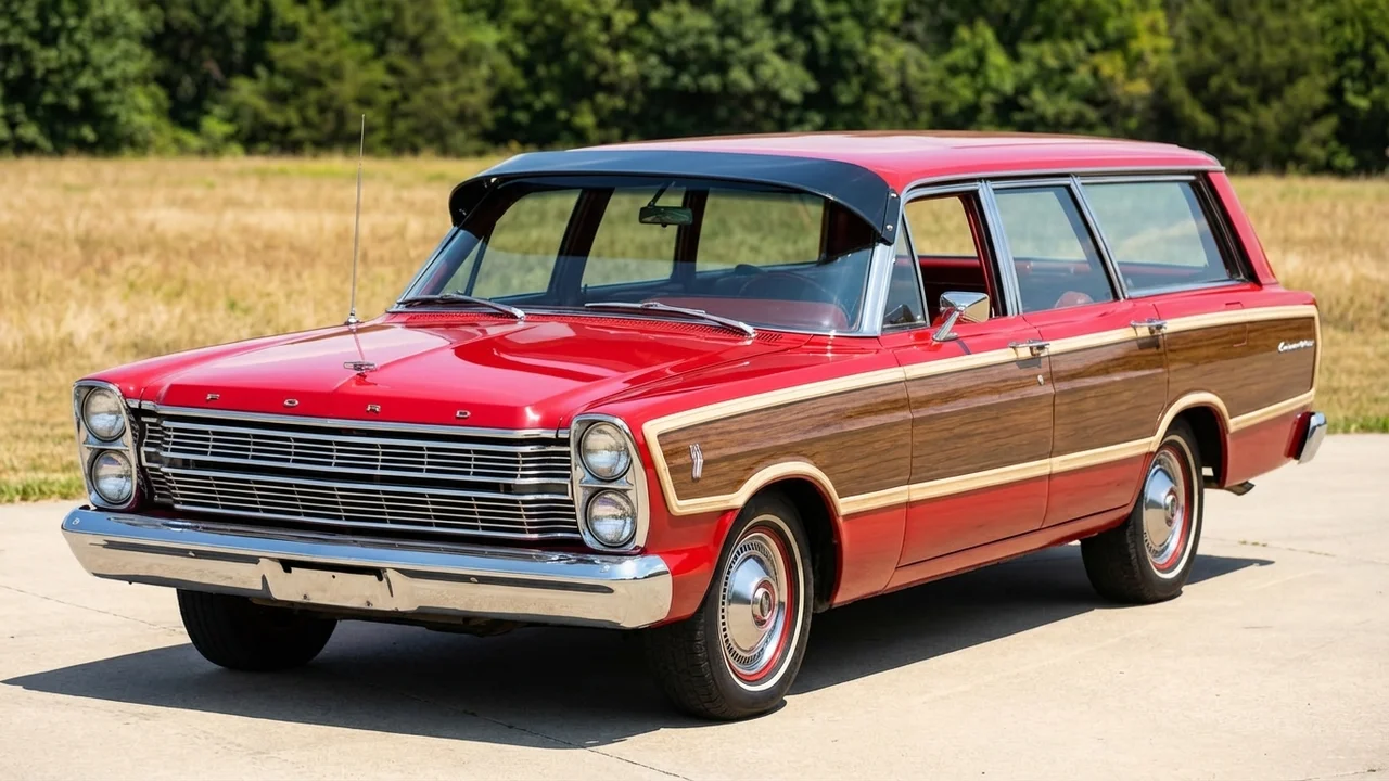 Ford 428 Windscreen Sunvisor - 1