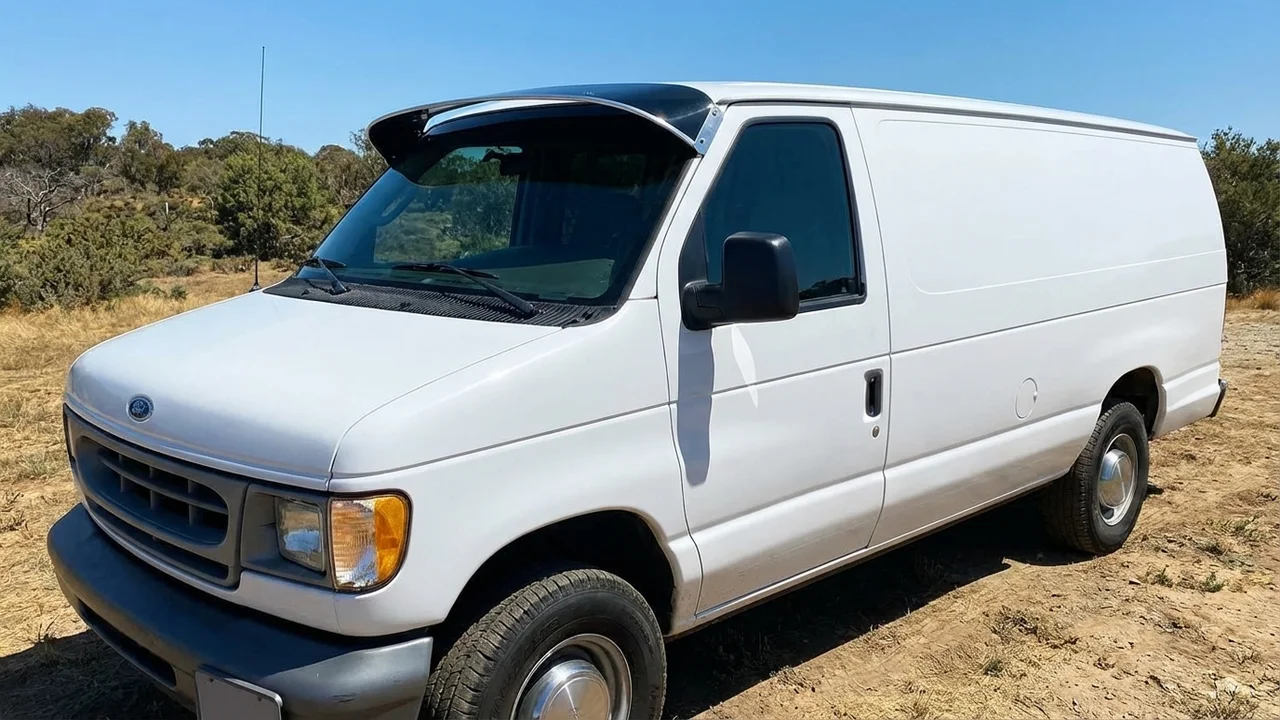 Ford 428 Windscreen Sunvisor - 1