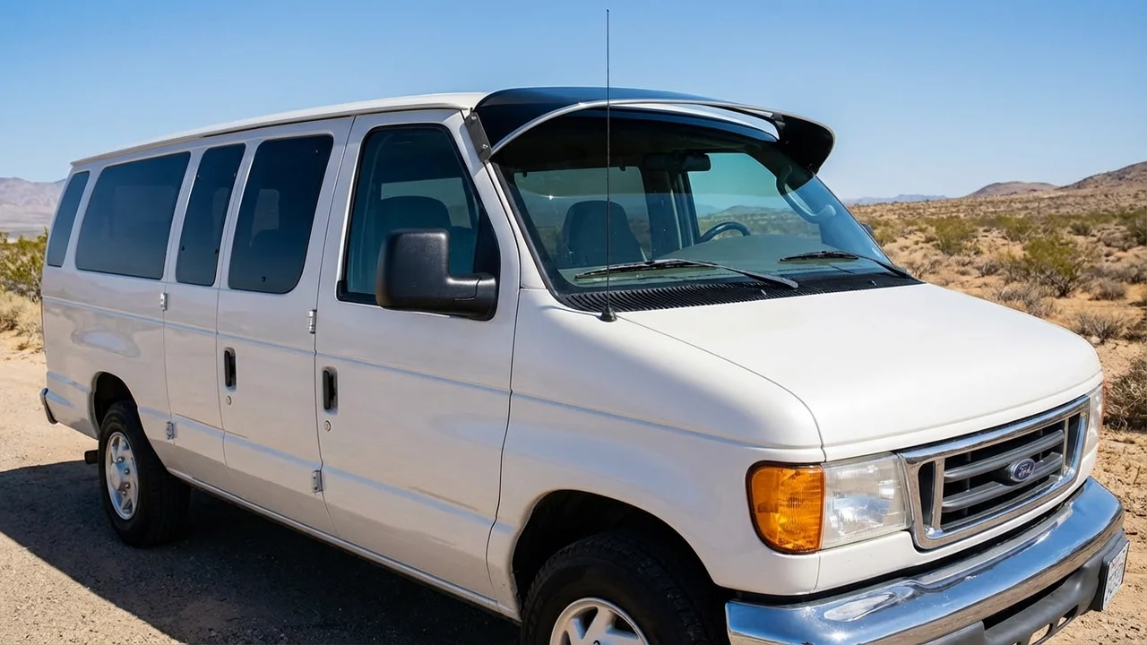 Ford 428 Windscreen Sunvisor - 1