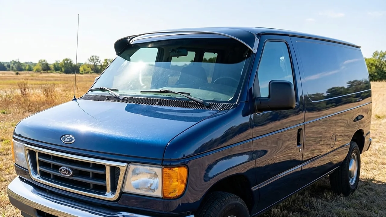 Ford 428 Windscreen Sunvisor - 1